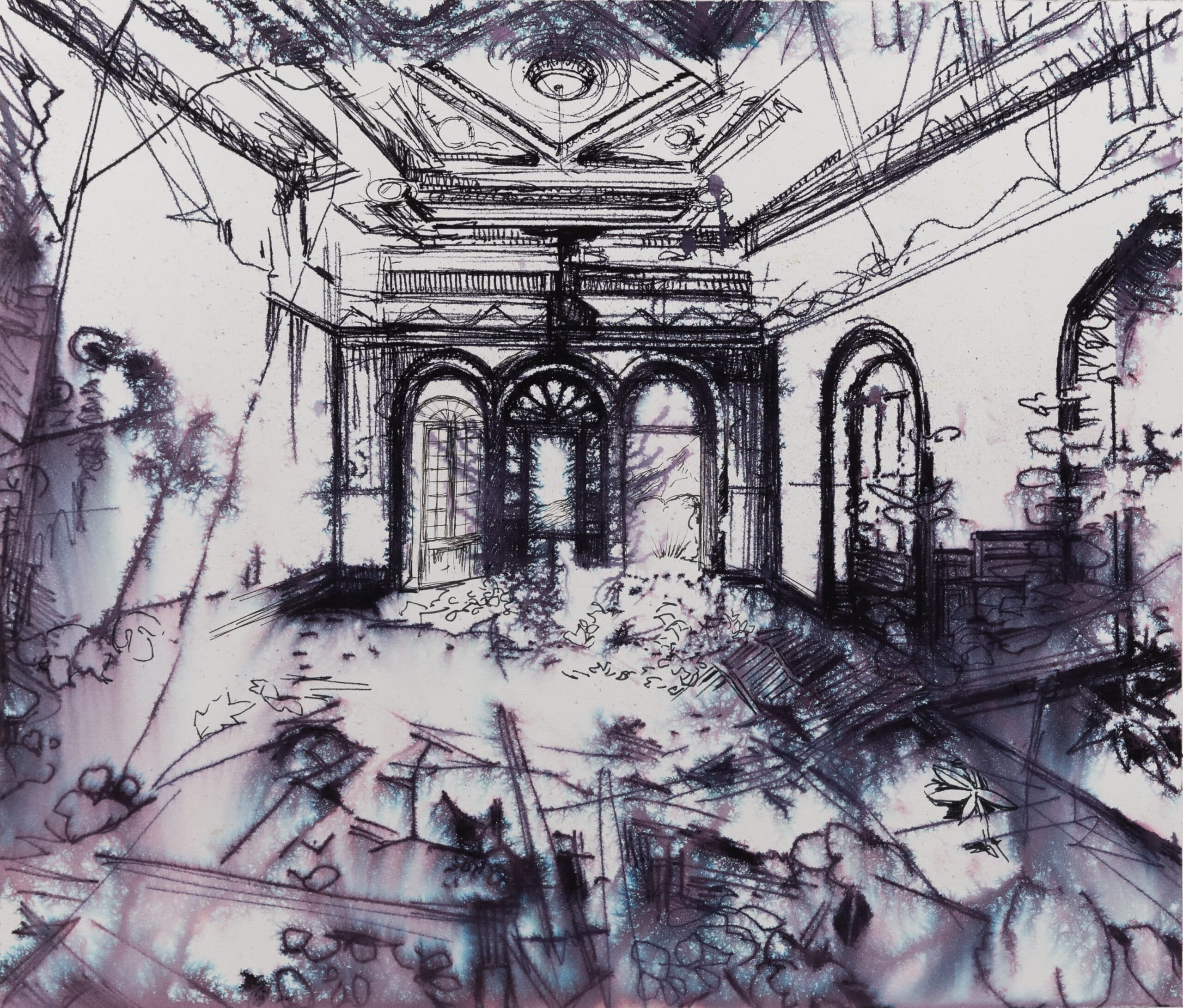 Inside Out. Ink on Paper. 41x52